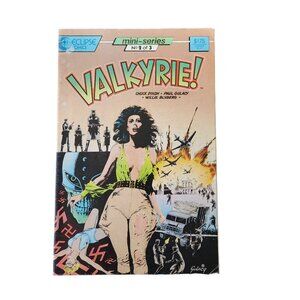 Eclipse Comics Valkyrie #2 1987 Comic Book Collector Bagged Boarded